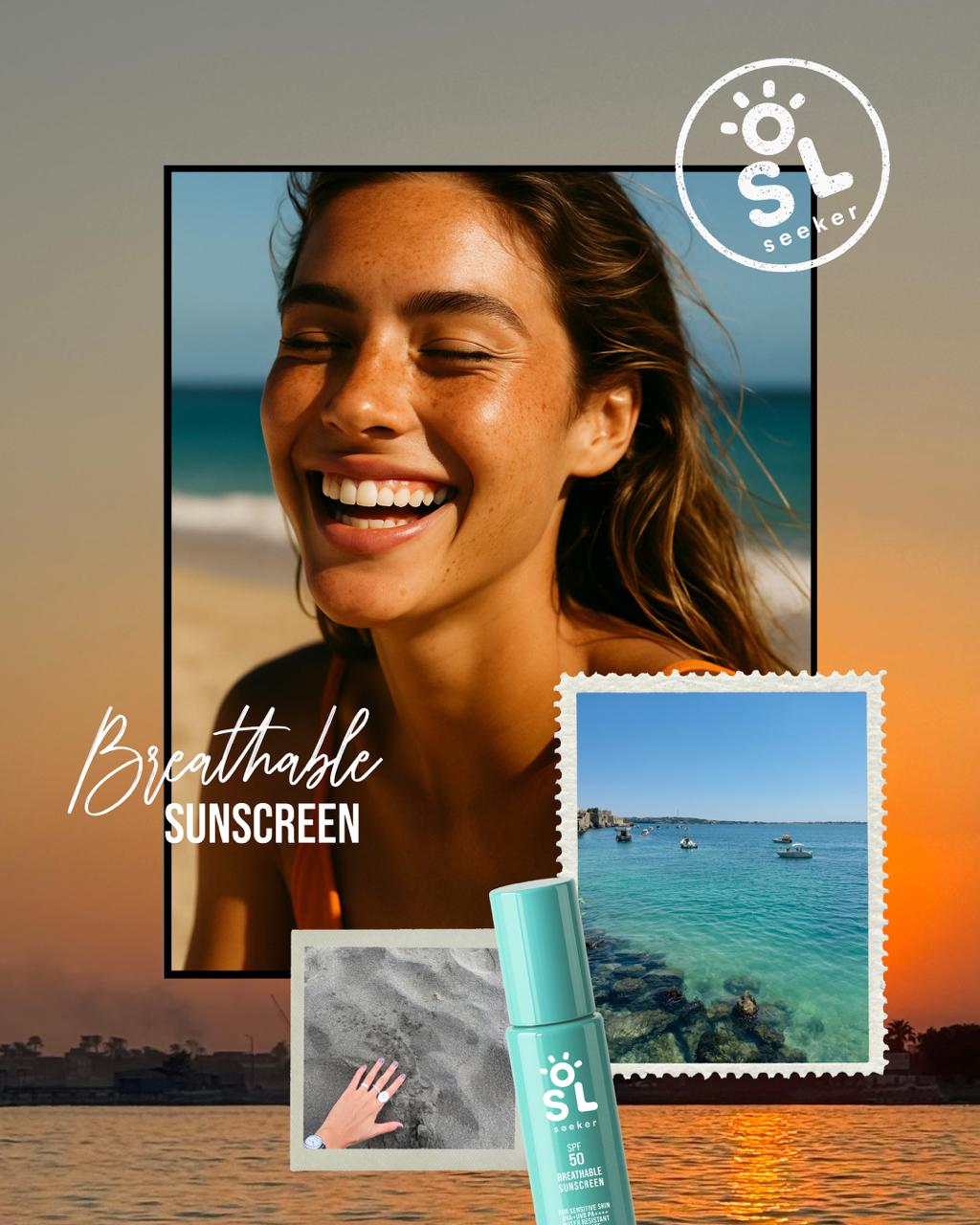 Solseeker SPF 50 Breathable Sunscreen